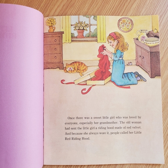 Little Red Riding Hood paperback childrens book‎ vintage troll associates - Picture 5 of 8